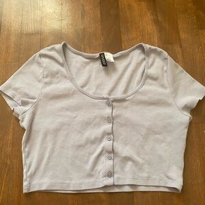 Purple summer top from H&M. size: EUR: L USA: L